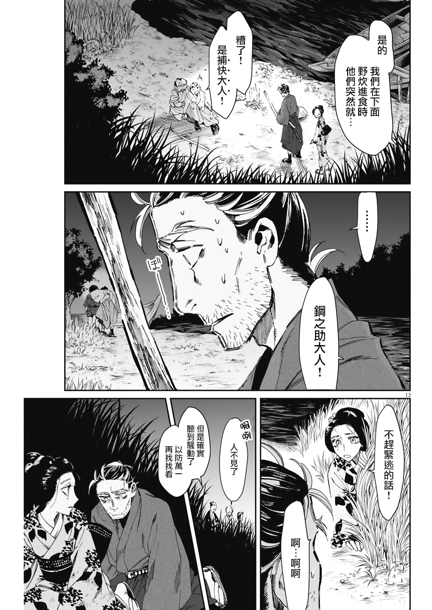 《太阳与月下钢刀》漫画最新章节第4话免费下拉式在线观看章节第【13】张图片