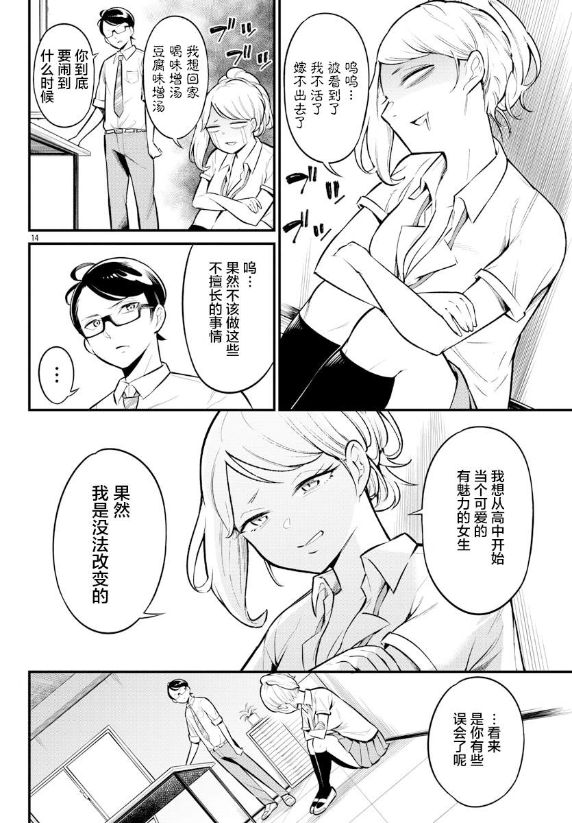 《前畑薰不守校规》漫画最新章节第1话免费下拉式在线观看章节第【14】张图片