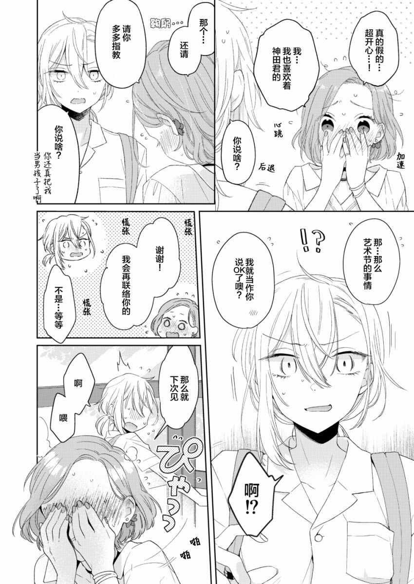 《帅气女孩与千金小姐》漫画最新章节第1话免费下拉式在线观看章节第【10】张图片