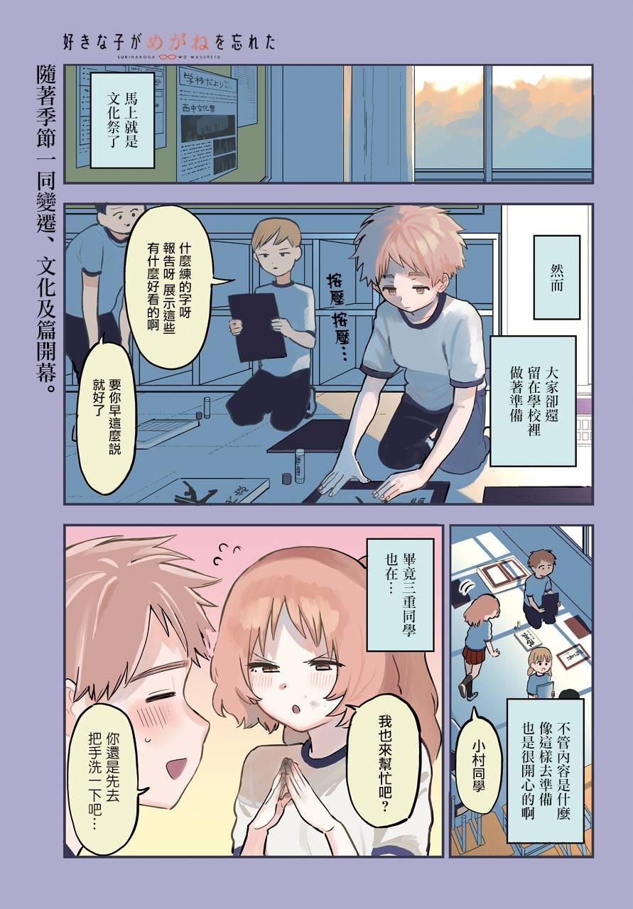 《喜欢的人忘记戴眼镜了》漫画最新章节连载16免费下拉式在线观看章节第【2】张图片