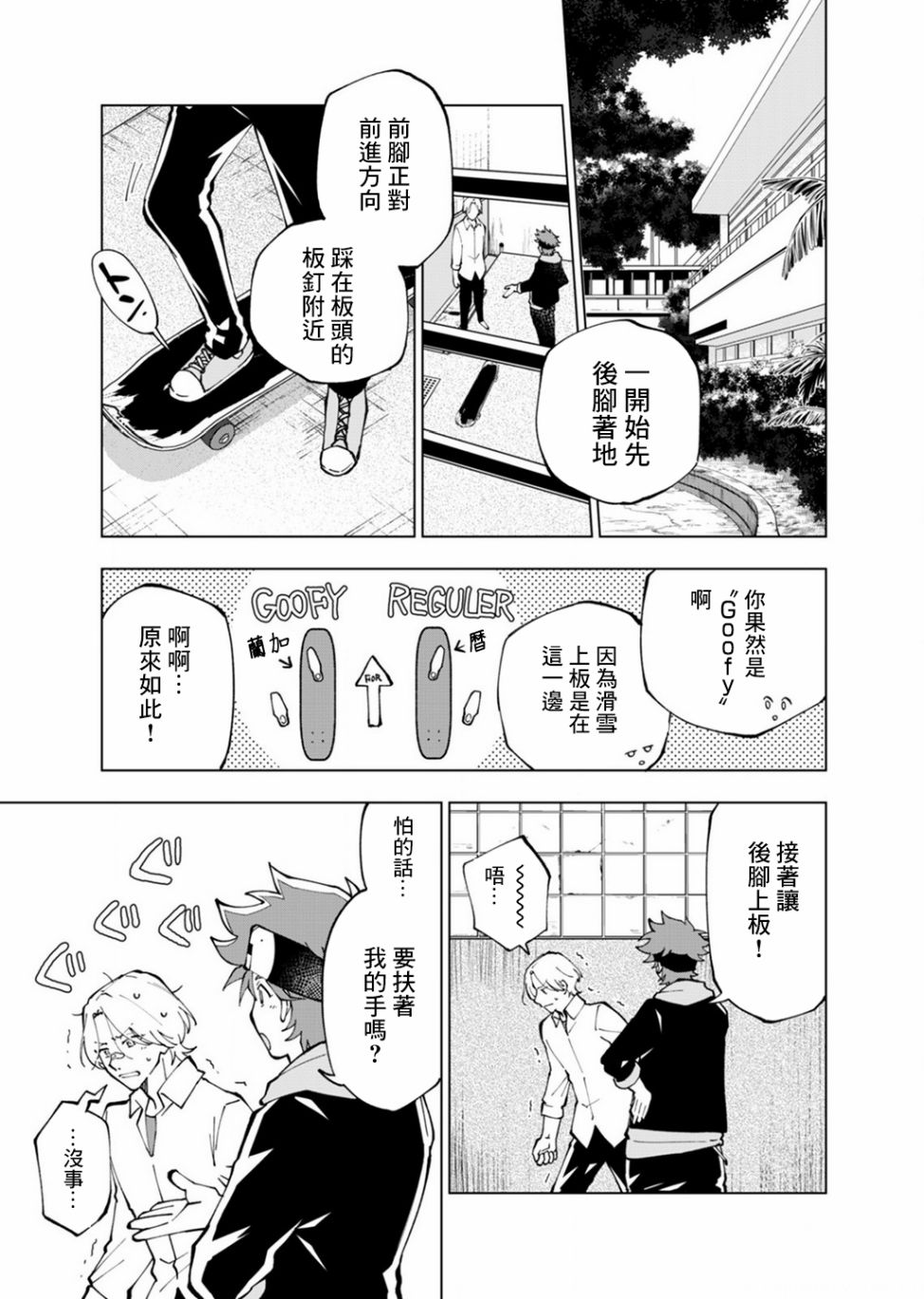 《SK8无限滑板》漫画最新章节第4话免费下拉式在线观看章节第【10】张图片