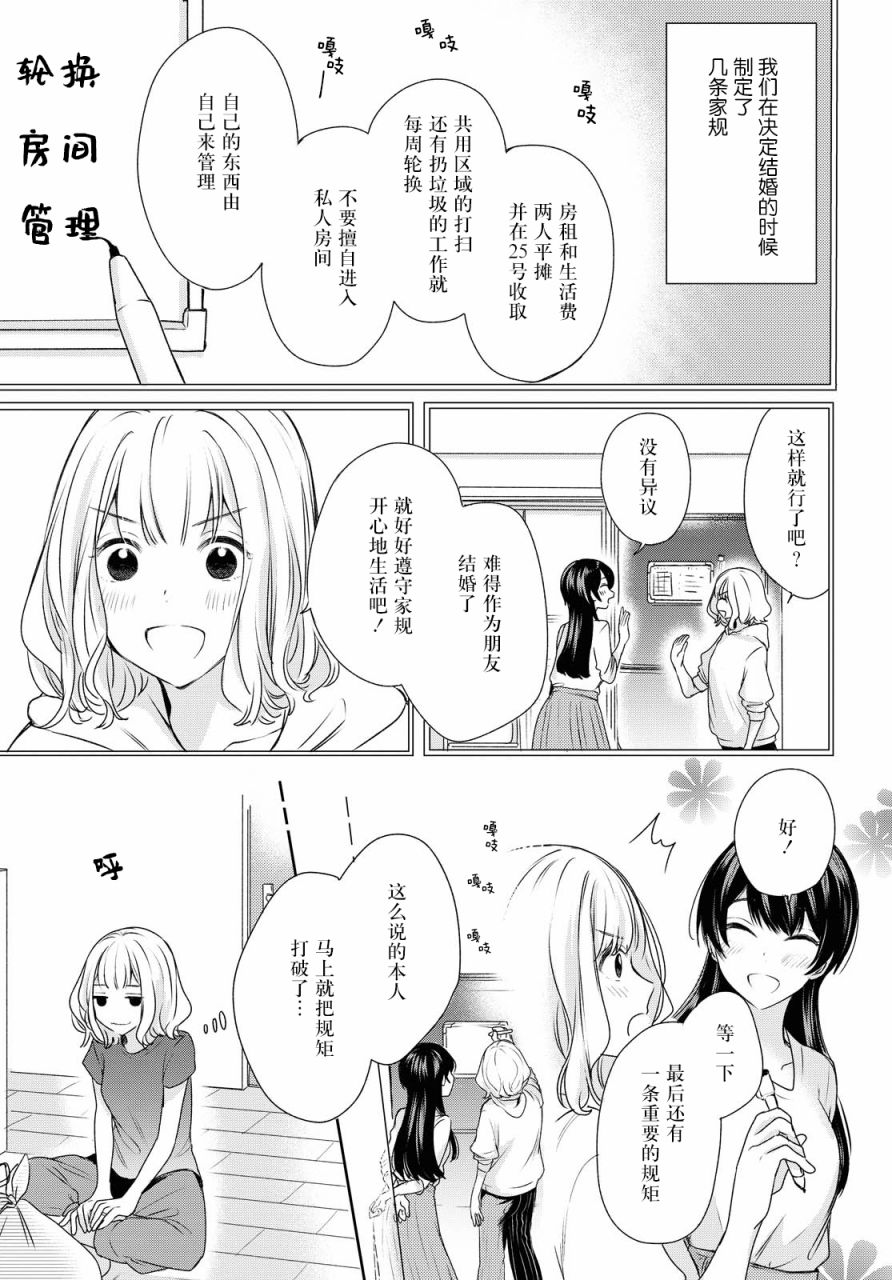 《尝试与女性朋友结婚了》漫画最新章节第2话免费下拉式在线观看章节第【4】张图片