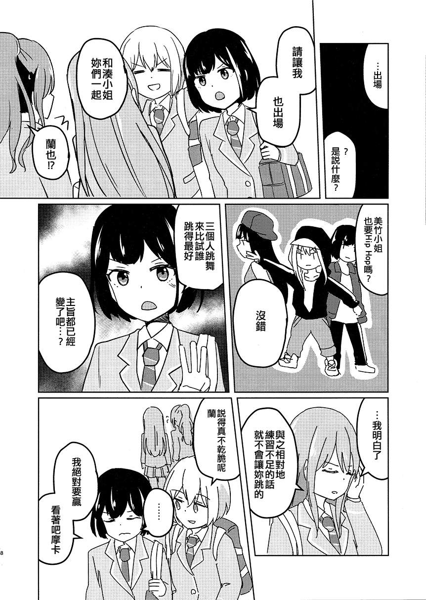 《BanG Dream自由式》漫画最新章节第4话免费下拉式在线观看章节第【8】张图片