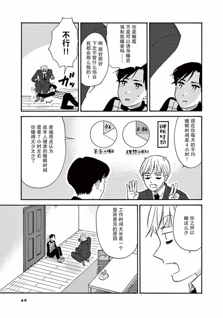 《工作吧！睡魔》漫画最新章节第3话 与睡魔共度情人节免费下拉式在线观看章节第【9】张图片