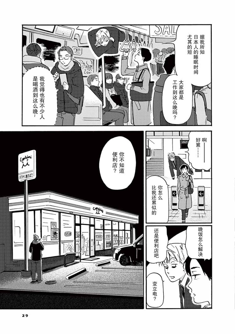 《工作吧！睡魔》漫画最新章节第2话 羊子的日常免费下拉式在线观看章节第【7】张图片