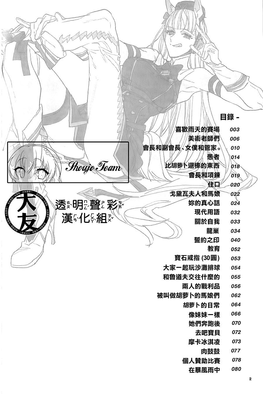 《2021 UMA MANGA》漫画最新章节第1话免费下拉式在线观看章节第【2】张图片