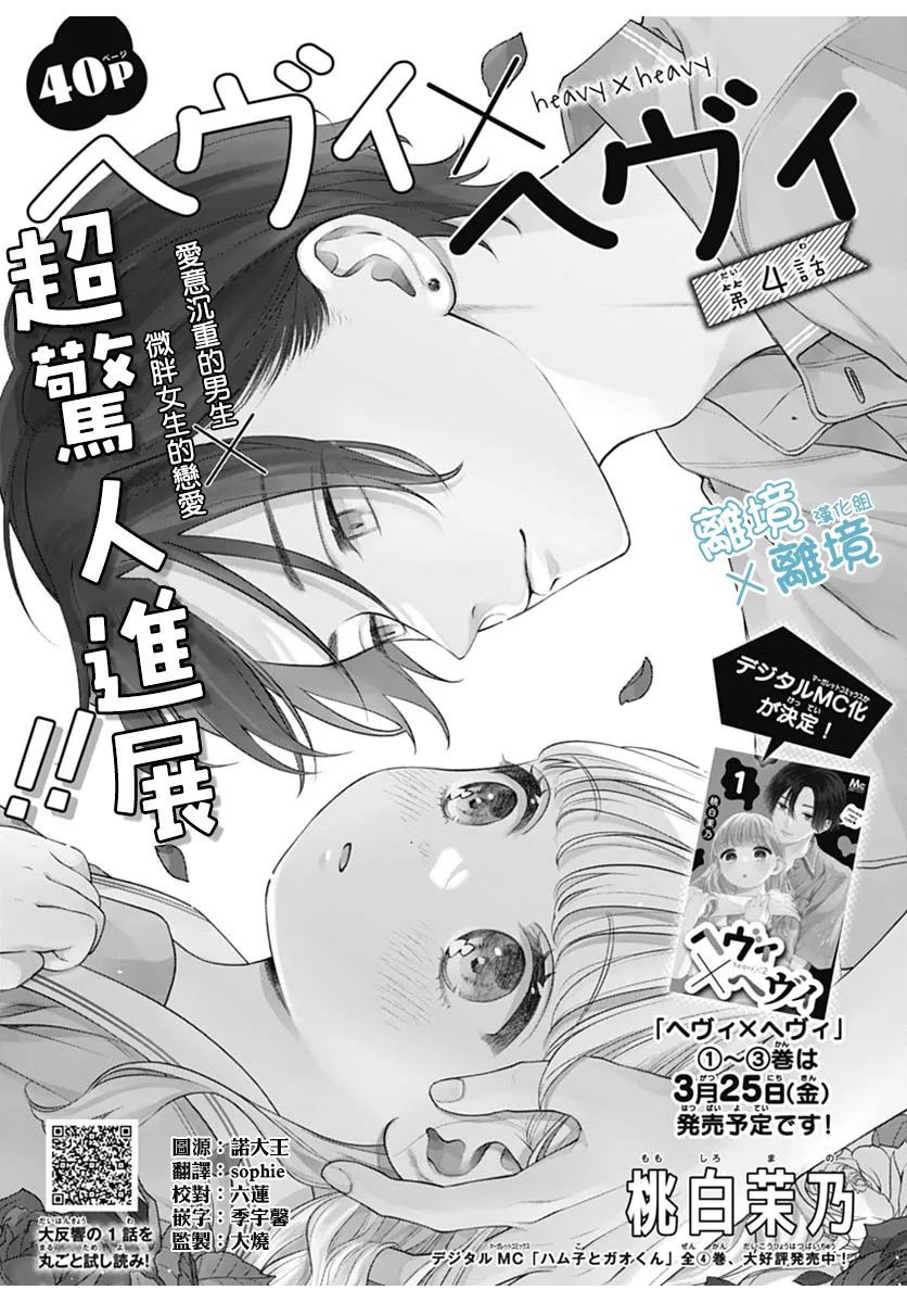 《heavyXheavy》漫画最新章节第4话免费下拉式在线观看章节第【1】张图片