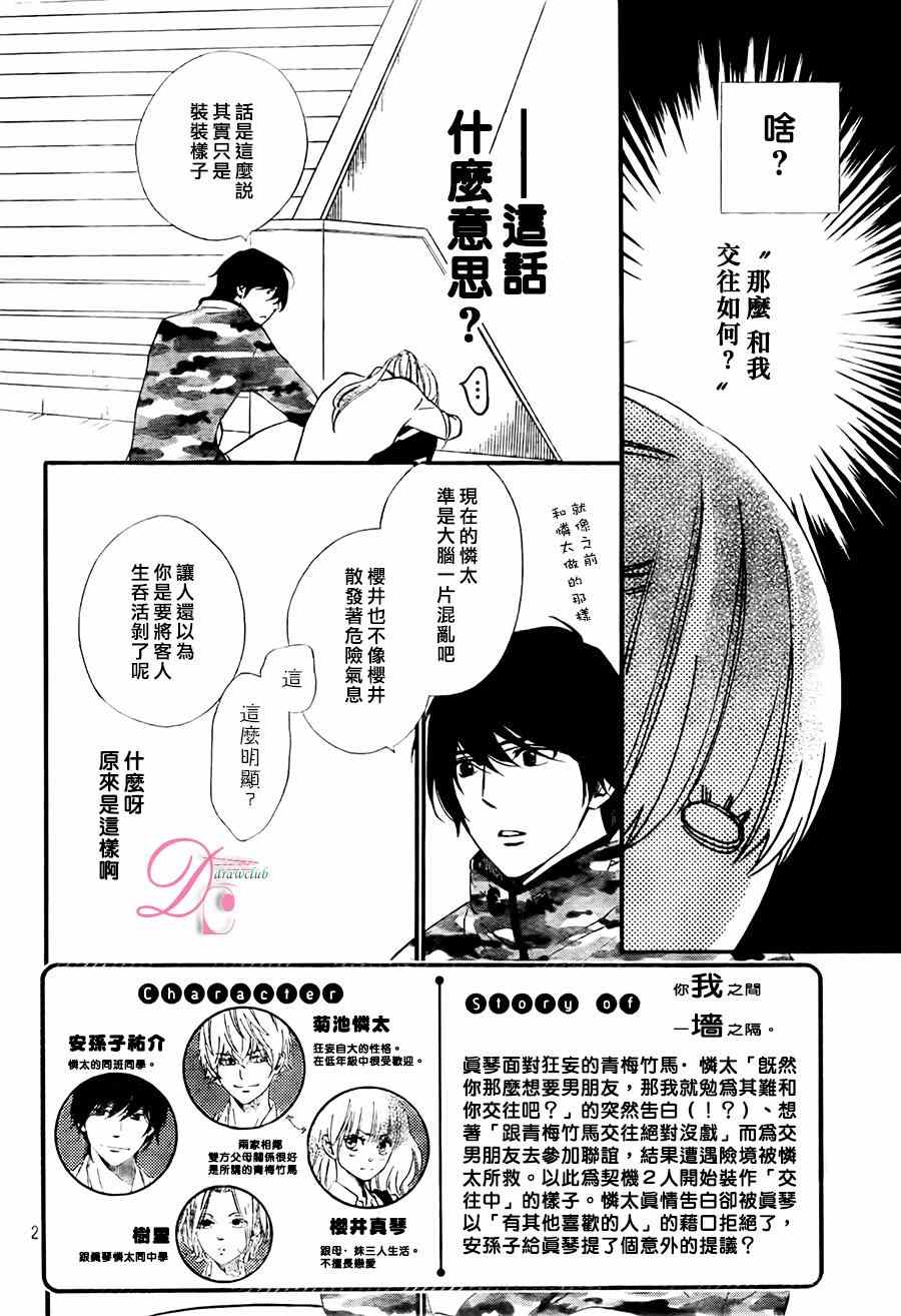 《你我之间一墙之隔》漫画最新章节第13话免费下拉式在线观看章节第【2】张图片