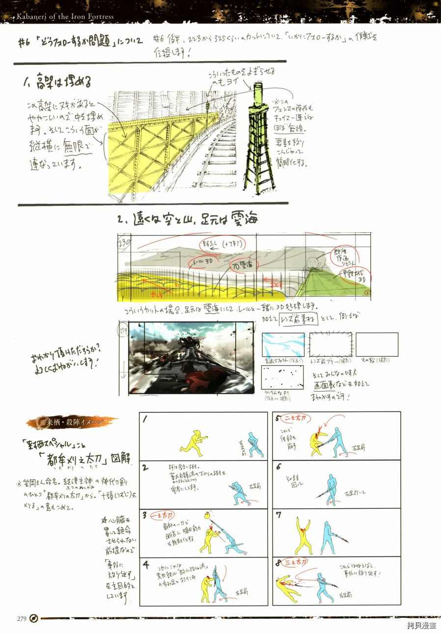 《《甲铁城的卡巴内瑞》资料设定集》漫画最新章节第1卷免费下拉式在线观看章节第【282】张图片