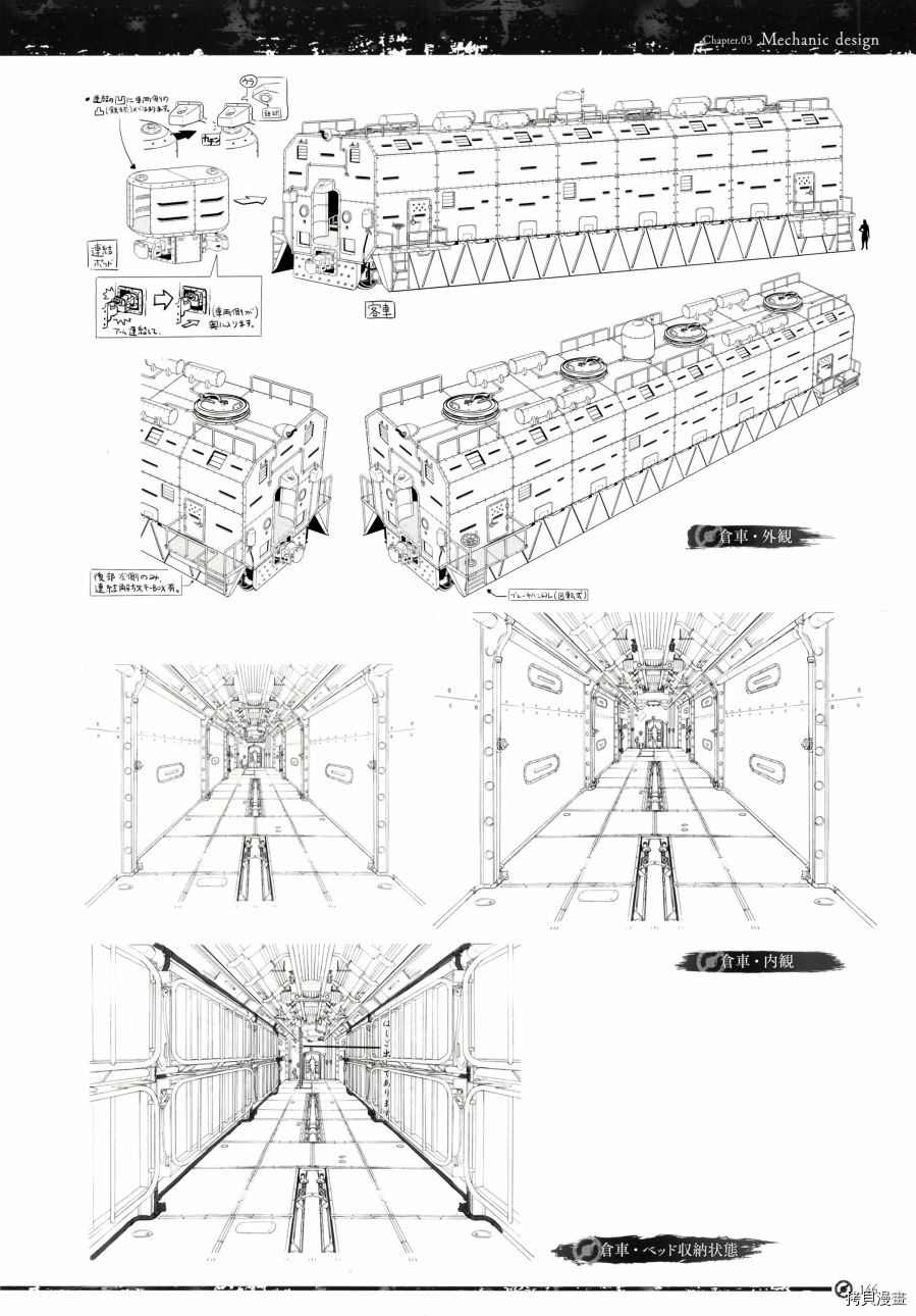 《《甲铁城的卡巴内瑞》资料设定集》漫画最新章节第1卷免费下拉式在线观看章节第【149】张图片