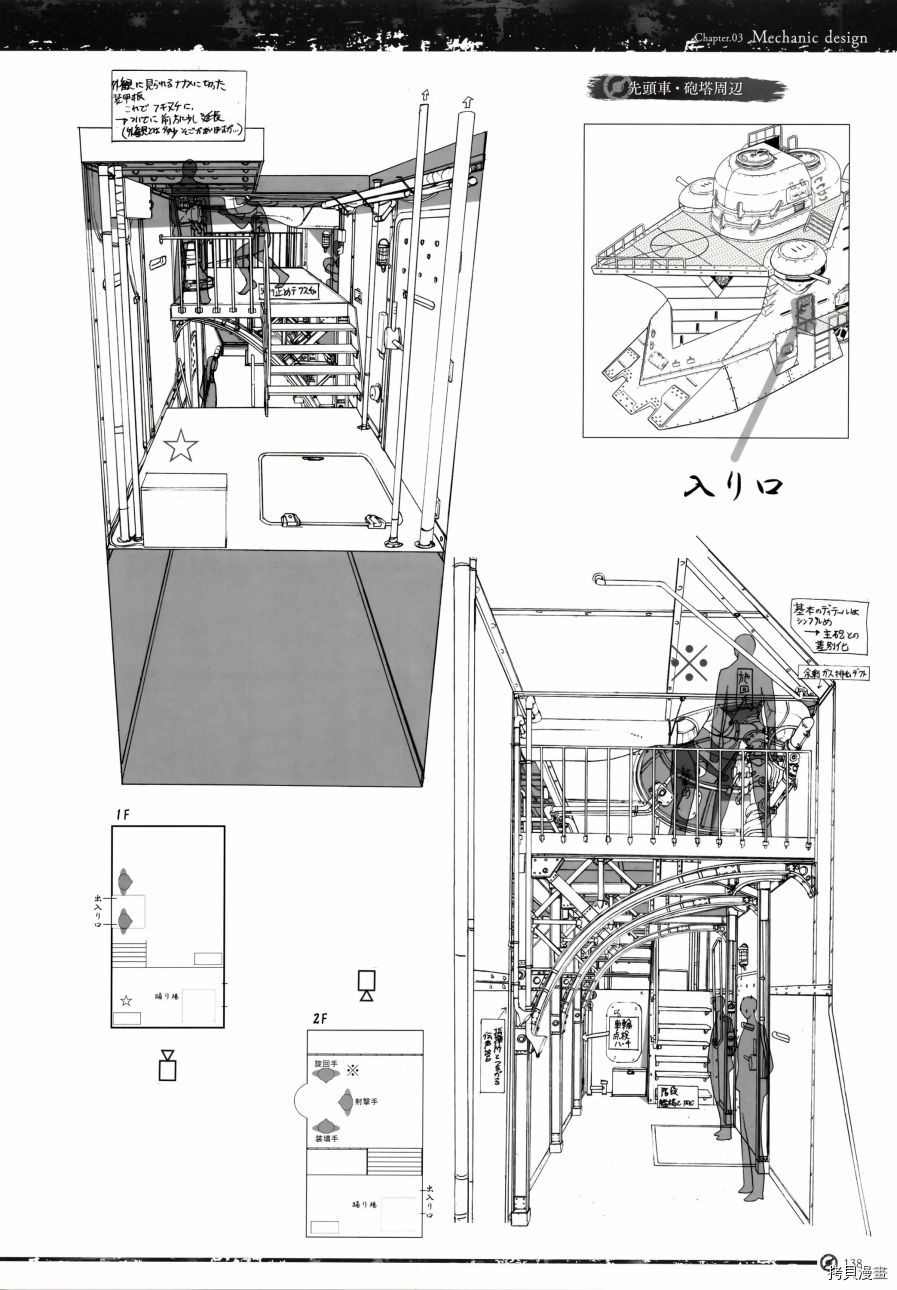 《《甲铁城的卡巴内瑞》资料设定集》漫画最新章节第1卷免费下拉式在线观看章节第【141】张图片