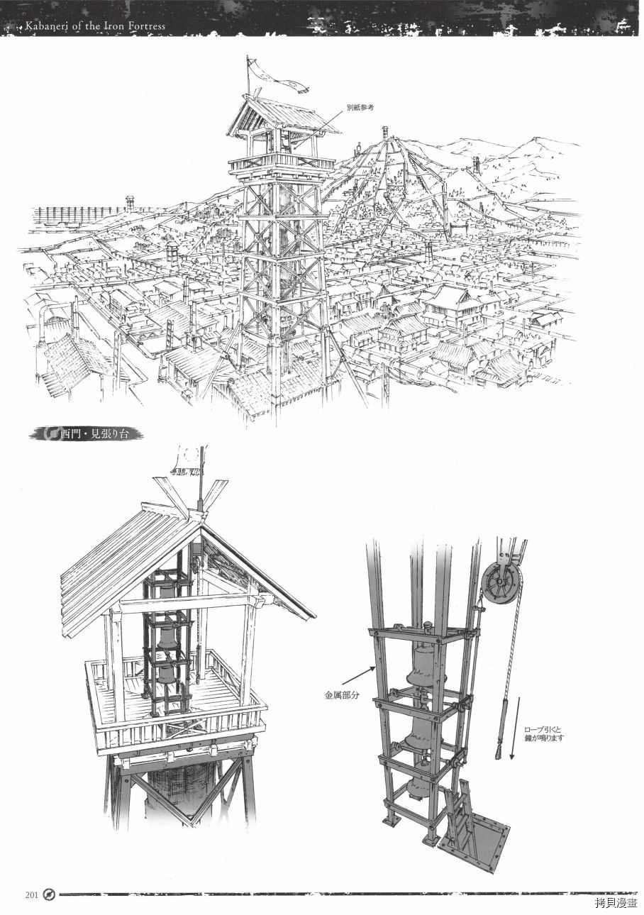 《《甲铁城的卡巴内瑞》资料设定集》漫画最新章节第1卷免费下拉式在线观看章节第【204】张图片