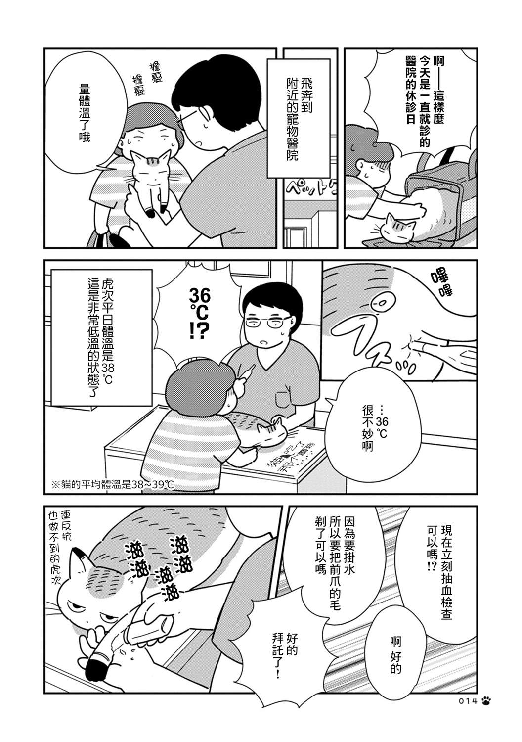 《猫咪虎次漫长的一天》漫画最新章节第2话免费下拉式在线观看章节第【2】张图片