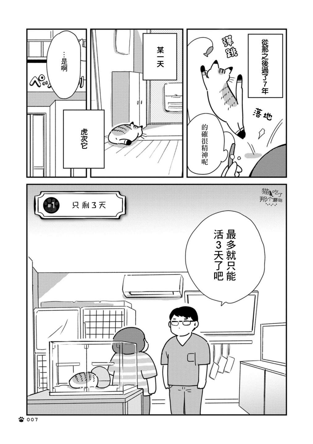 《猫咪虎次漫长的一天》漫画最新章节第1话免费下拉式在线观看章节第【5】张图片