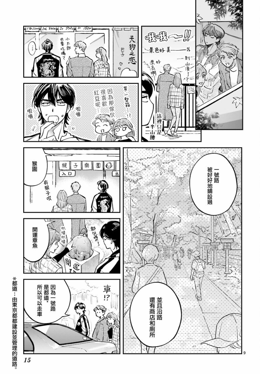 《八王子名产 天狗之恋》漫画最新章节第1话 高尾山与天狗之恋免费下拉式在线观看章节第【11】张图片