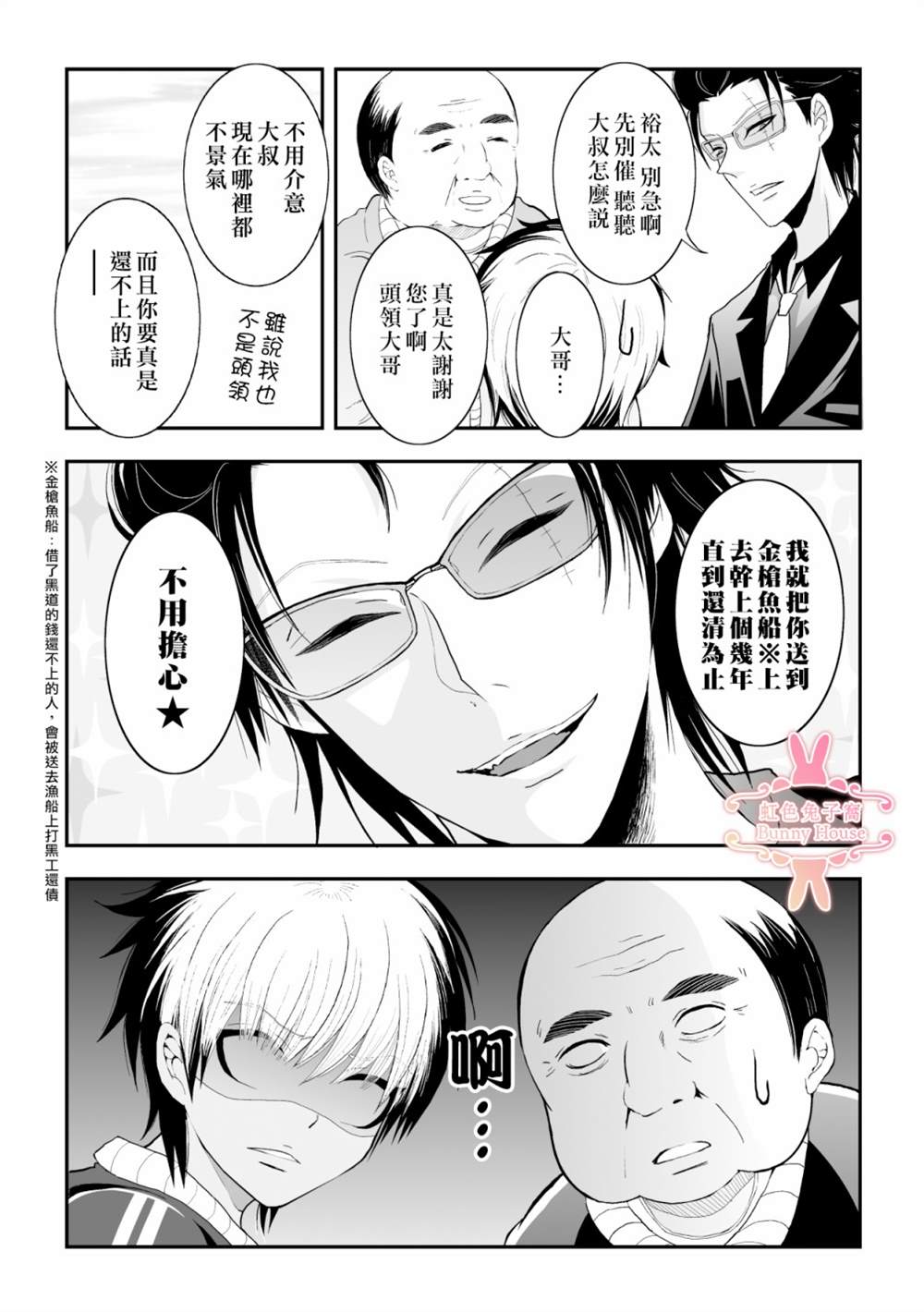 《极道兔兔》漫画最新章节第6话免费下拉式在线观看章节第【2】张图片