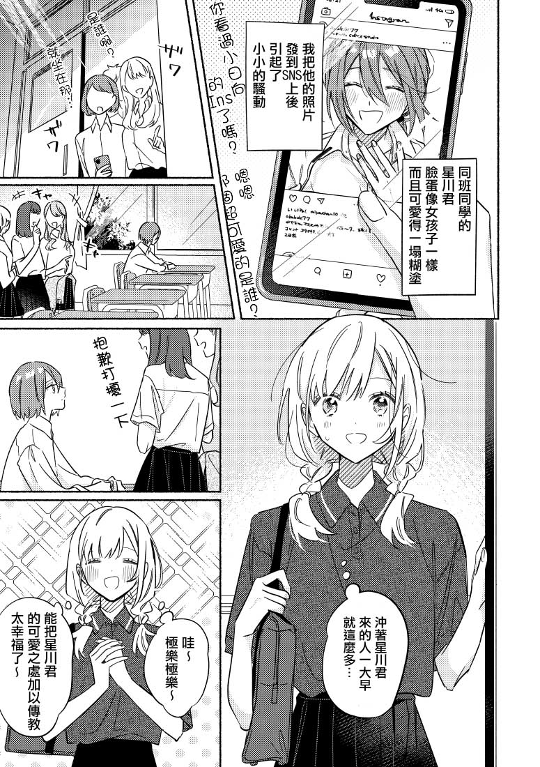 《能当闺蜜交往的男朋友之事》漫画最新章节第14话免费下拉式在线观看章节第【1】张图片