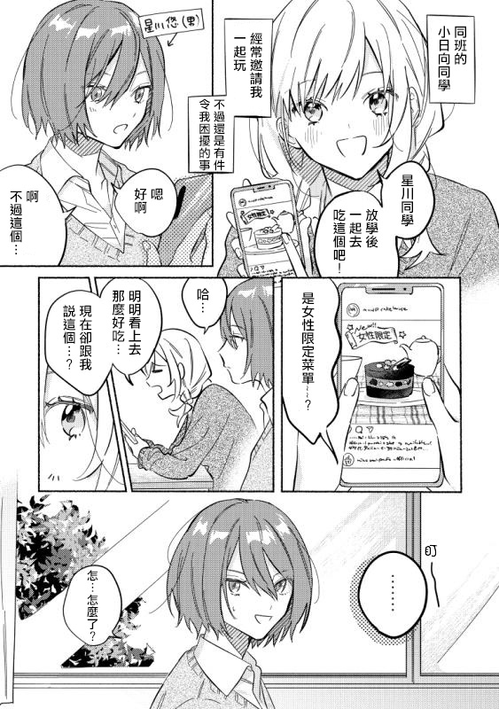 《能当闺蜜交往的男朋友之事》漫画最新章节第4话免费下拉式在线观看章节第【1】张图片