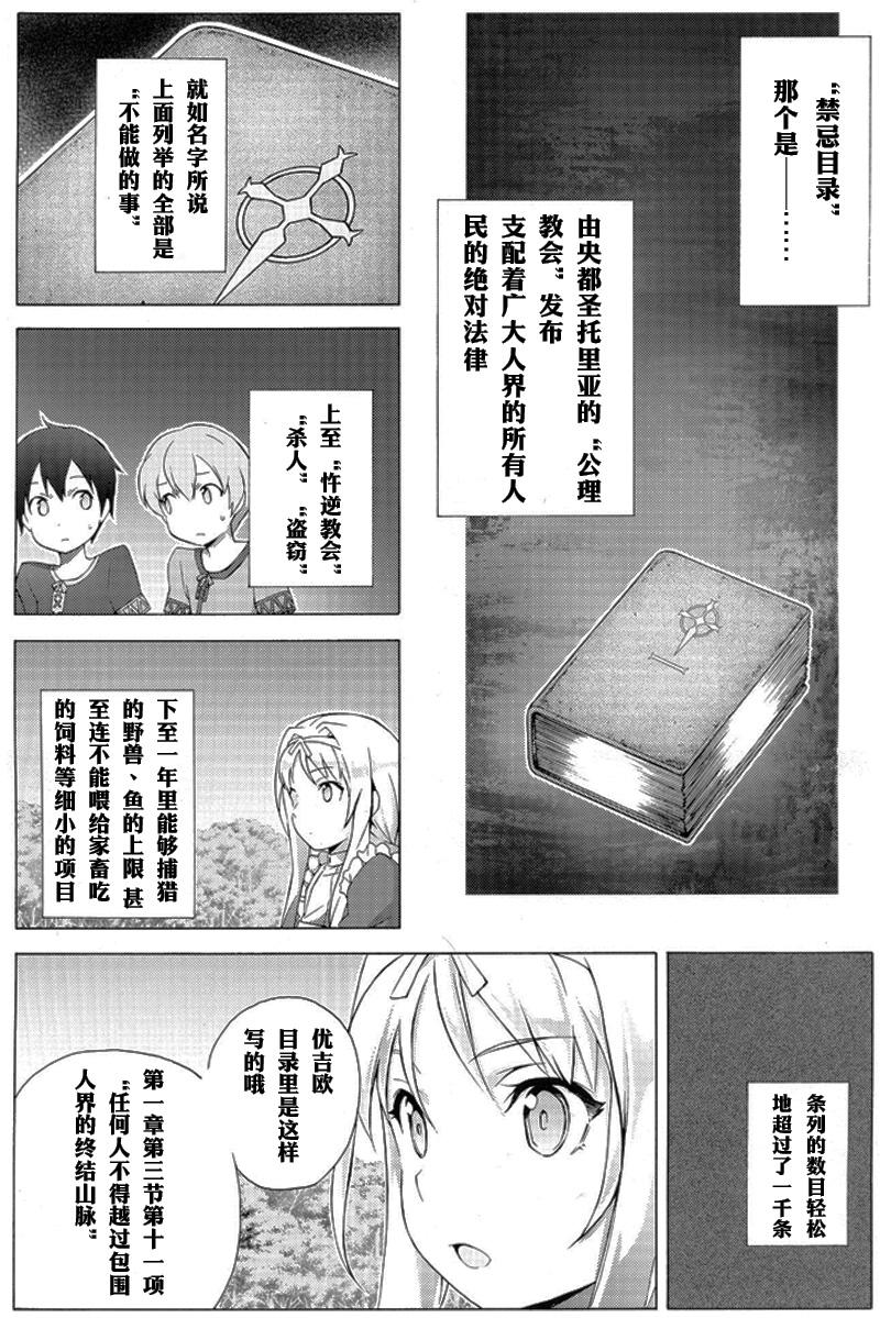 《刀剑神域 Alicization篇》漫画最新章节第1话免费下拉式在线观看章节第【24】张图片