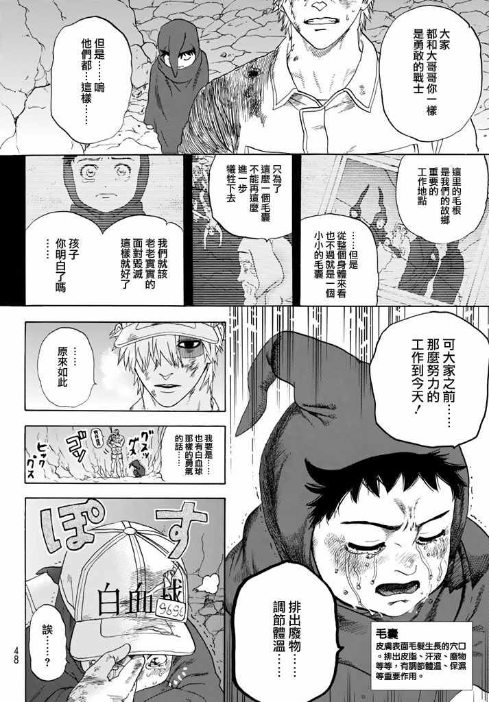 《工作细胞》漫画最新章节第14话 粉刺免费下拉式在线观看章节第【10】张图片