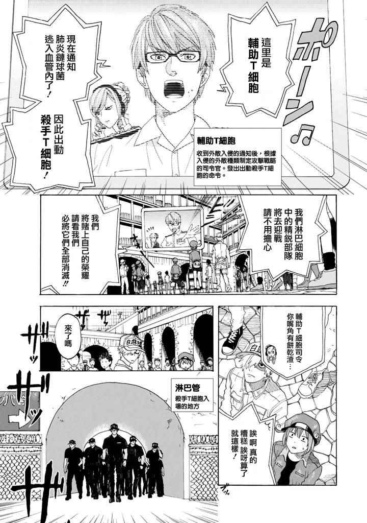 《工作细胞》漫画最新章节第1话 肺炎链球菌免费下拉式在线观看章节第【24】张图片