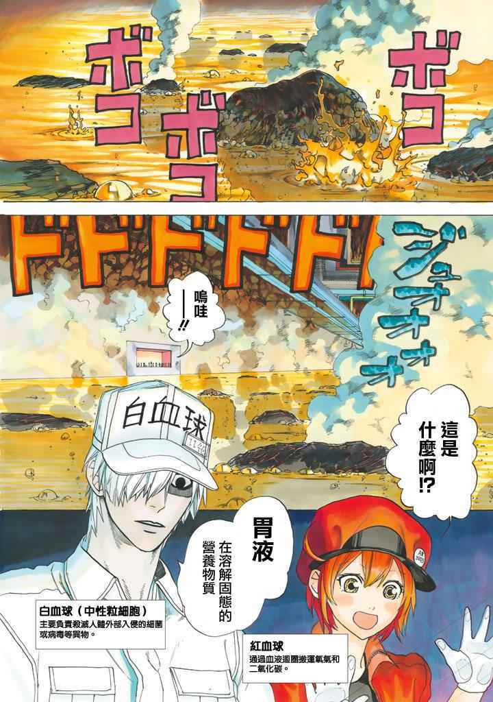 《工作细胞》漫画最新章节第5话 食中毒免费下拉式在线观看章节第【3】张图片