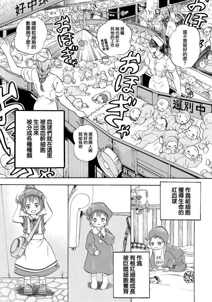 《工作细胞》漫画最新章节第7话 有核红细胞和骨髓细胞免费下拉式在线观看章节第【4】张图片