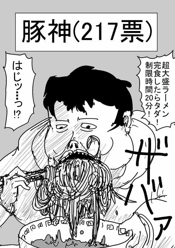 《一拳超人》漫画最新章节原作人气投票2免费下拉式在线观看章节第【56】张图片