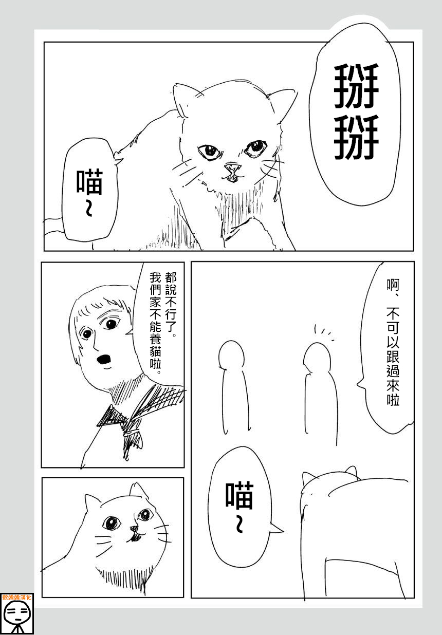 《一拳超人》漫画最新章节外传：第17话  ONE老师版可爱的野猫免费下拉式在线观看章节第【6】张图片