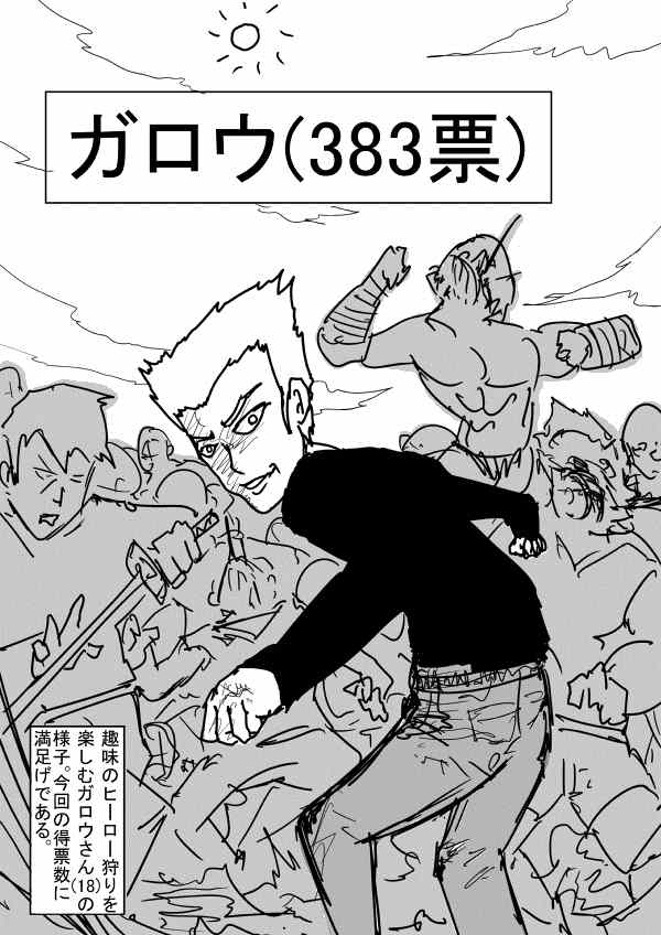 《一拳超人》漫画最新章节原作人气投票2免费下拉式在线观看章节第【59】张图片