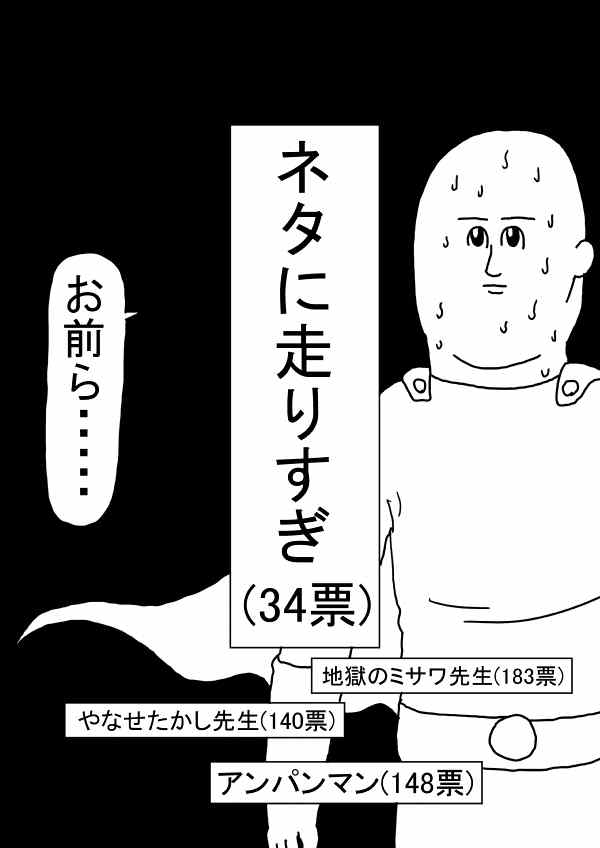 《一拳超人》漫画最新章节原作人气投票2免费下拉式在线观看章节第【28】张图片