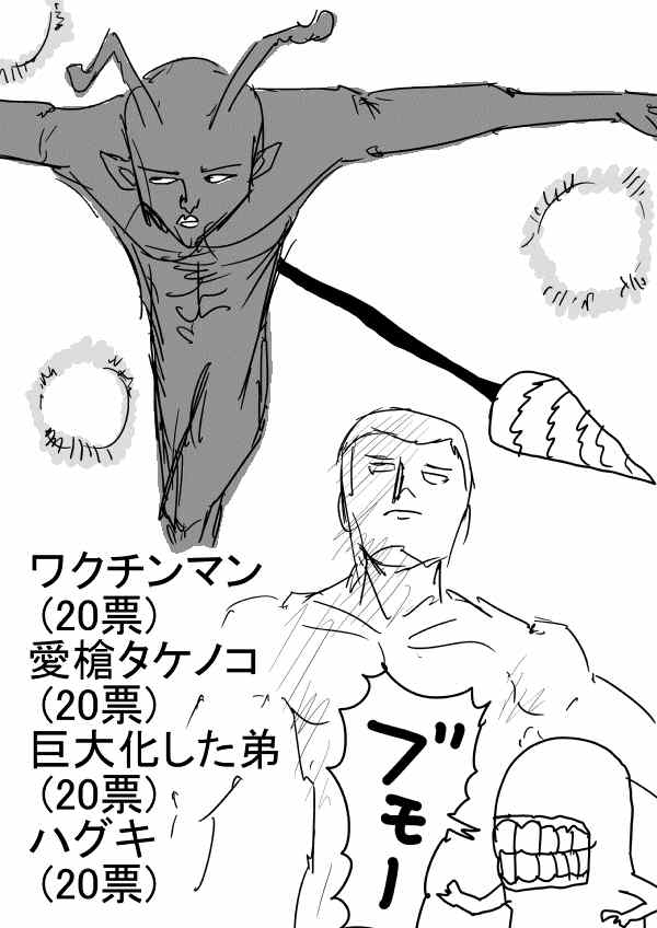 《一拳超人》漫画最新章节原作人气投票2免费下拉式在线观看章节第【19】张图片