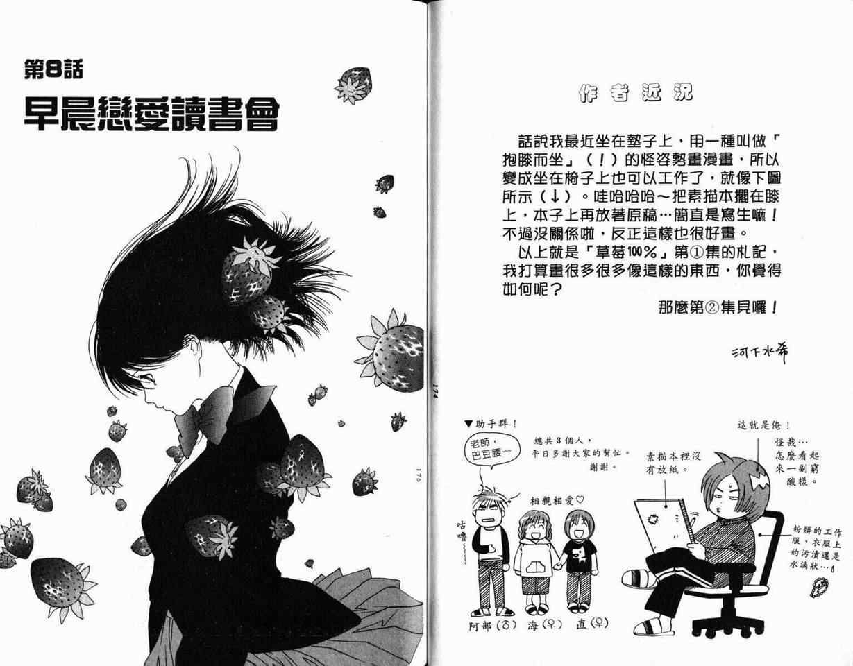 《草莓100%》漫画最新章节第1卷免费下拉式在线观看章节第【88】张图片