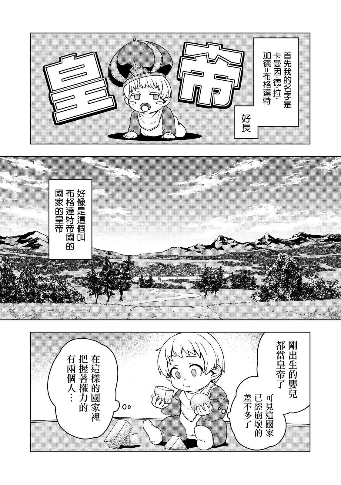 《转生后就是皇帝了~天生的皇帝还能活下去吗》漫画最新章节第1话免费下拉式在线观看章节第【15】张图片