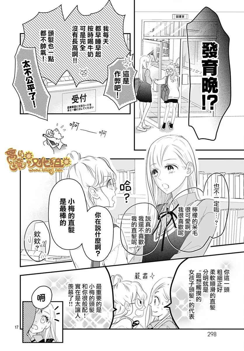 《诹访部同学和小柠檬》漫画最新章节第1话免费下拉式在线观看章节第【17】张图片