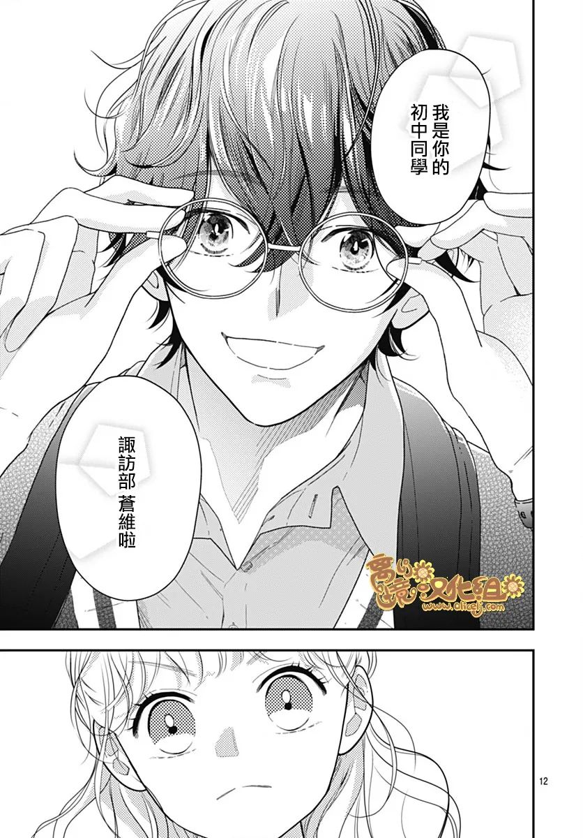 《诹访部同学和小柠檬》漫画最新章节第1话免费下拉式在线观看章节第【12】张图片