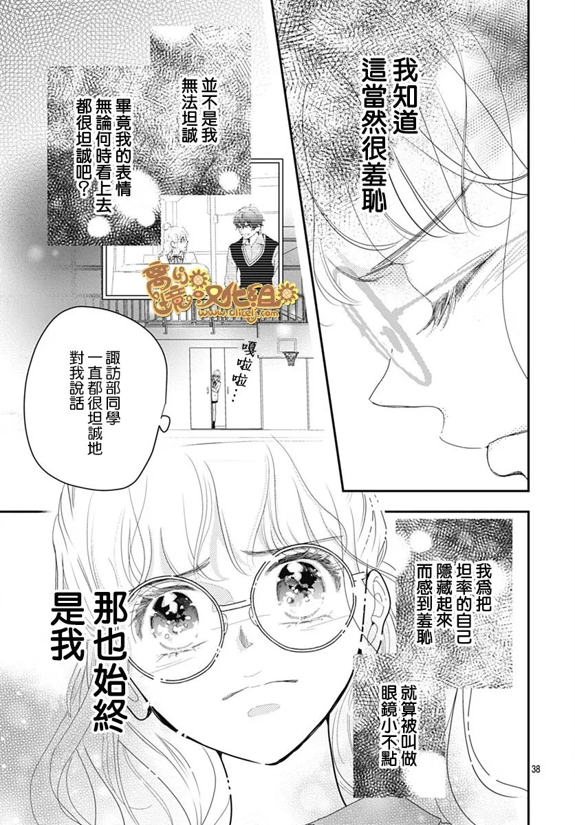 《诹访部同学和小柠檬》漫画最新章节第1话免费下拉式在线观看章节第【37】张图片