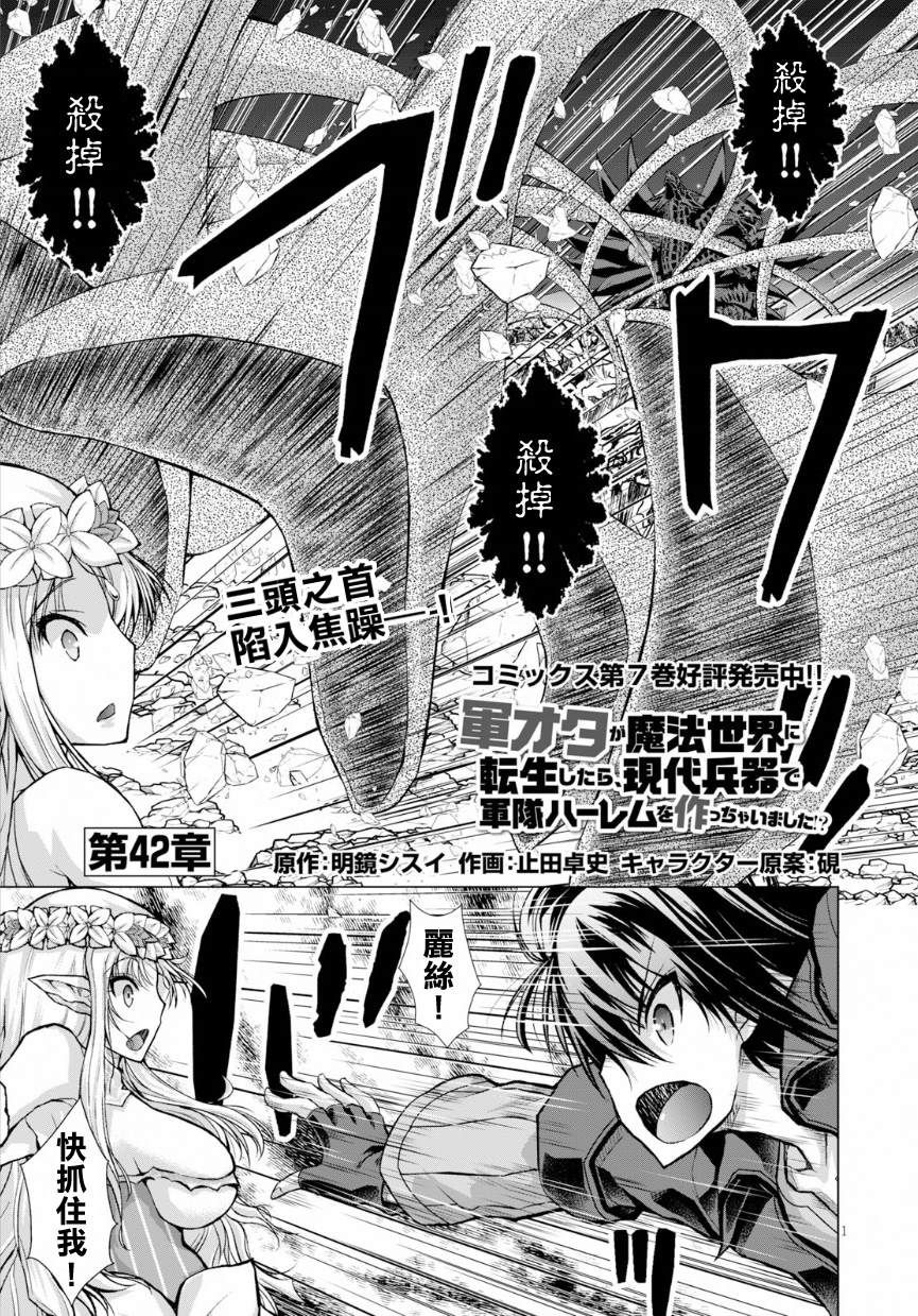 《军事宅转生到异世界》漫画最新章节第42话免费下拉式在线观看章节第【1】张图片