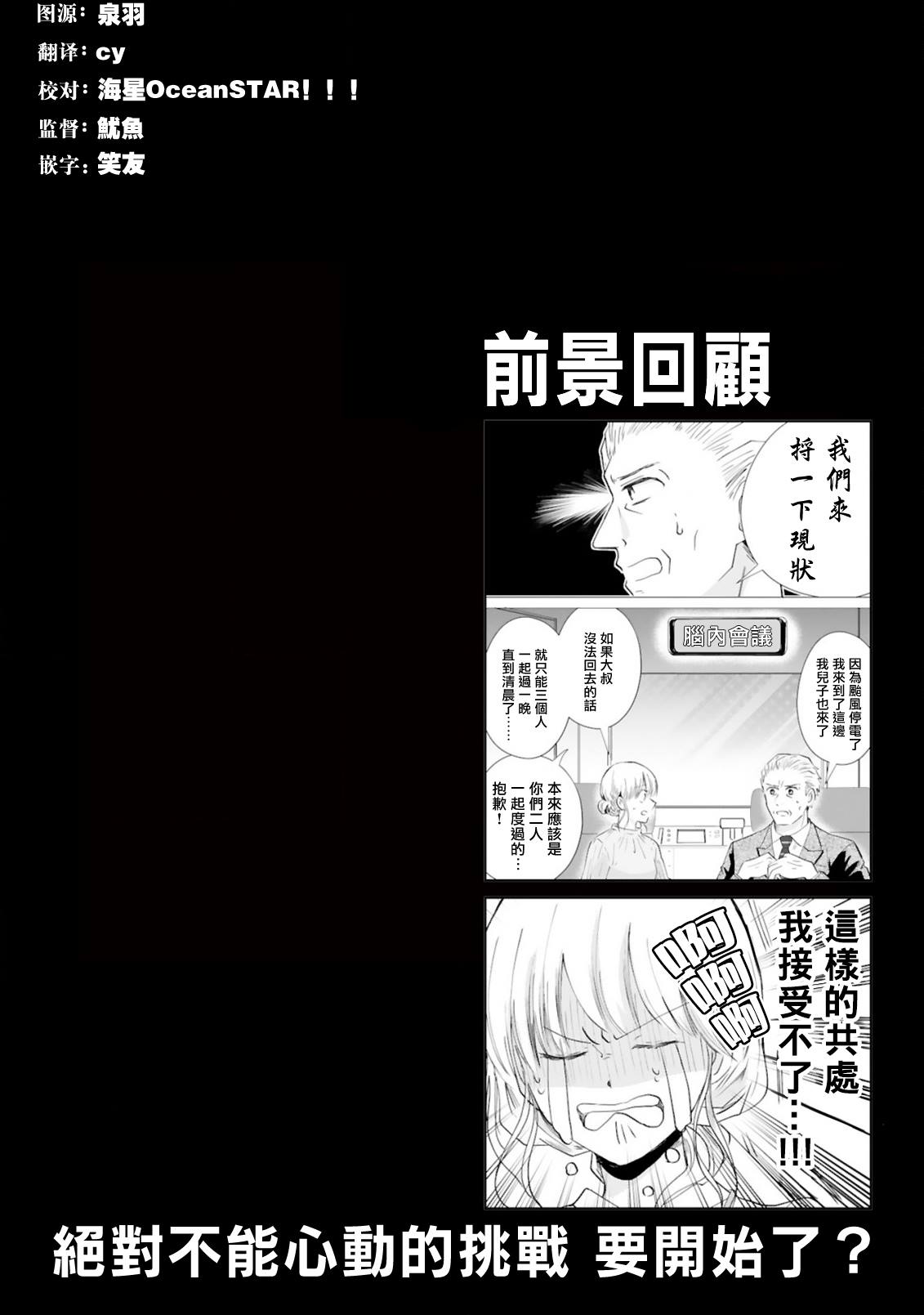 《因故，大叔在为我的恋情应援（脑内）》漫画最新章节第6话免费下拉式在线观看章节第【1】张图片