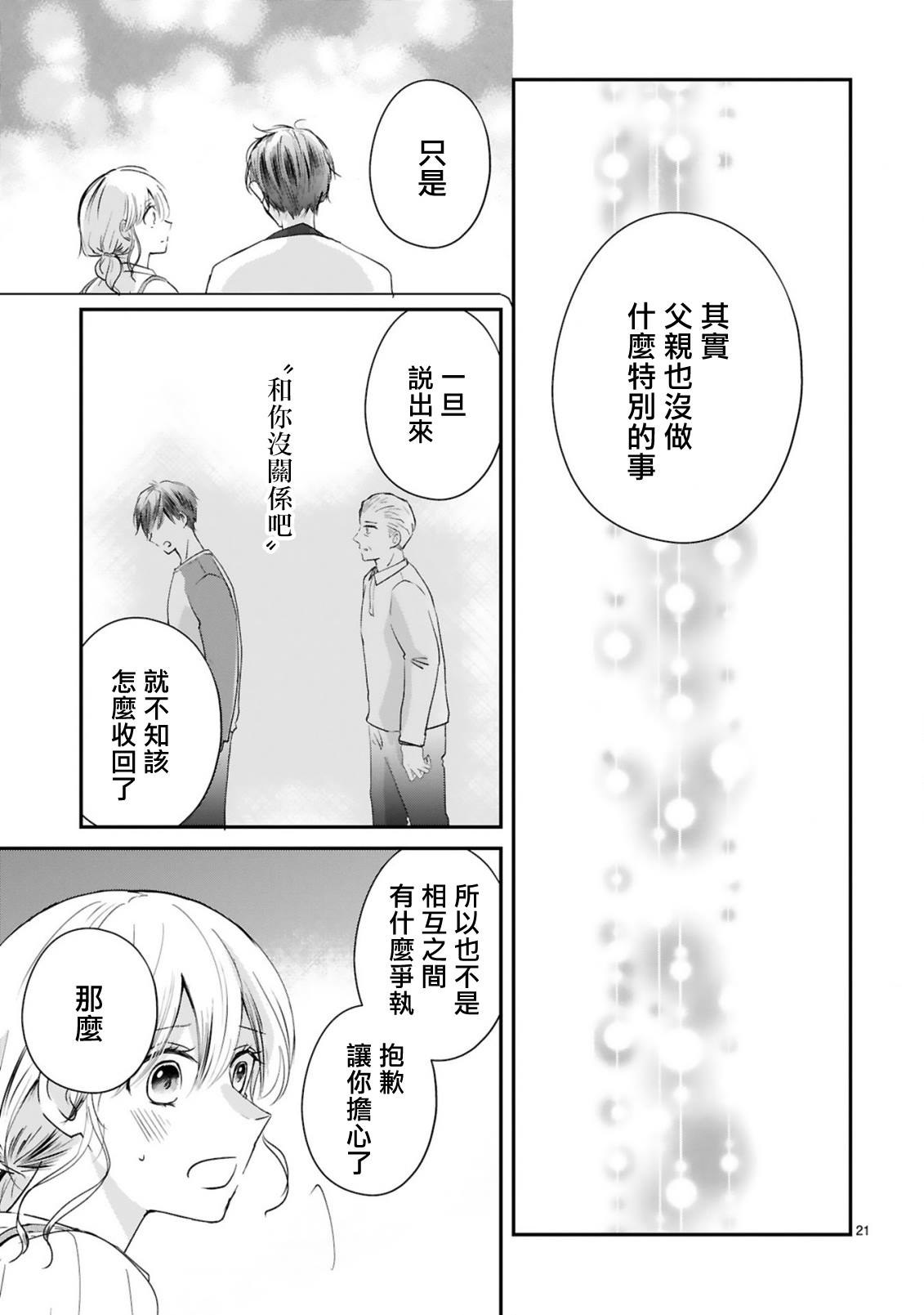 《因故，大叔在为我的恋情应援（脑内）》漫画最新章节第6话免费下拉式在线观看章节第【22】张图片