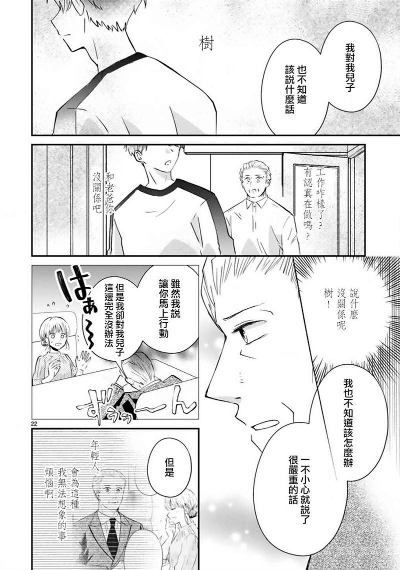 《因故，大叔在为我的恋情应援（脑内）》漫画最新章节第1话免费下拉式在线观看章节第【22】张图片