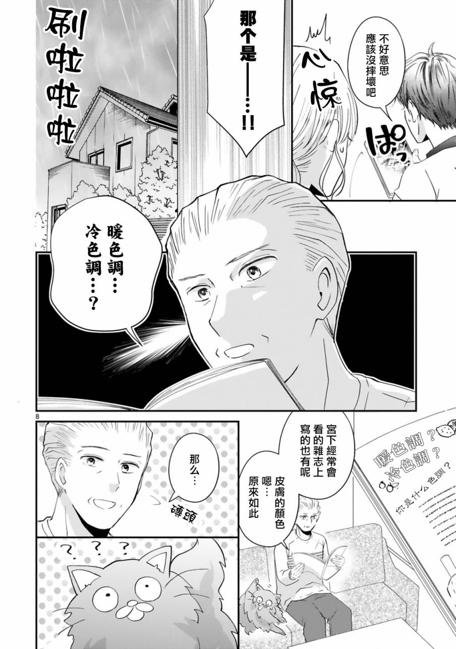 《因故，大叔在为我的恋情应援（脑内）》漫画最新章节第5.1话免费下拉式在线观看章节第【8】张图片