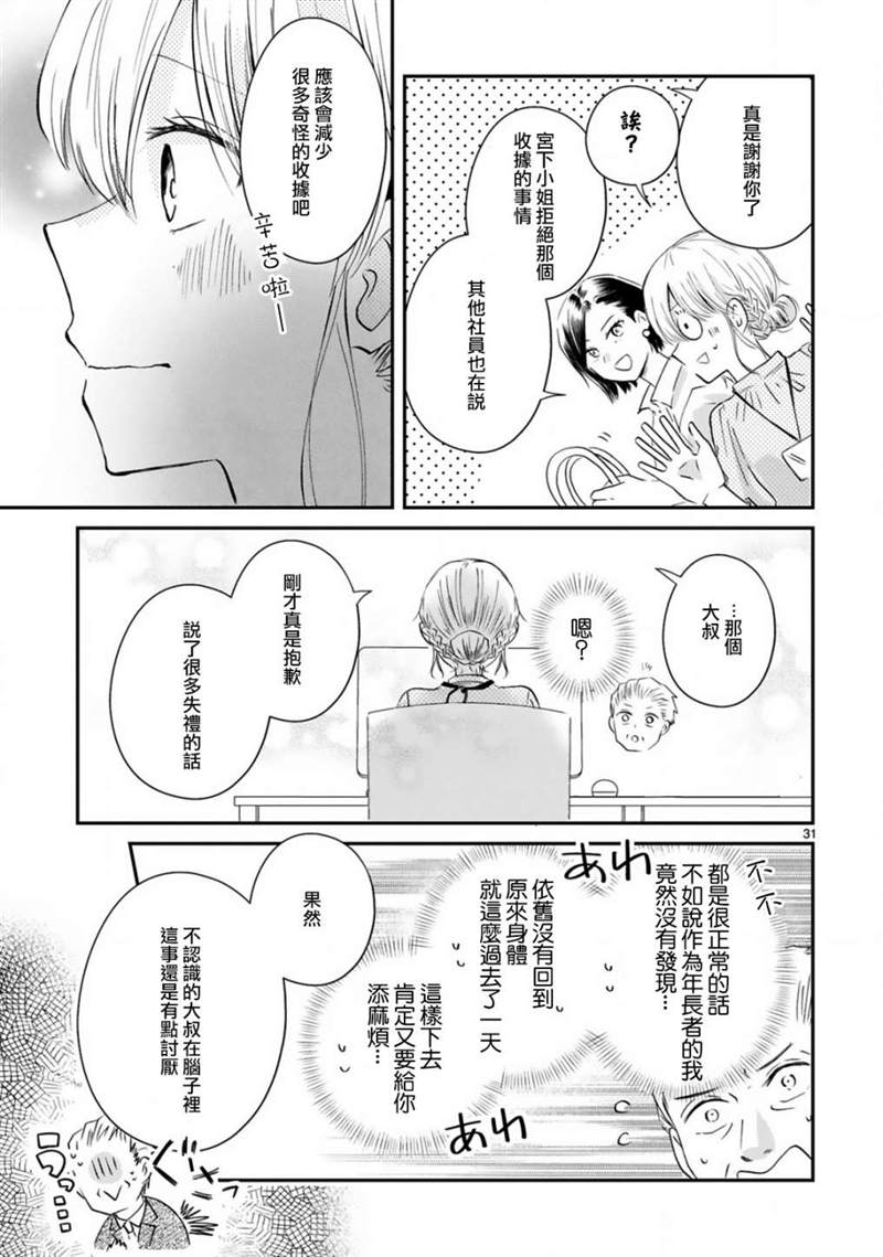 《因故，大叔在为我的恋情应援（脑内）》漫画最新章节第1话免费下拉式在线观看章节第【31】张图片