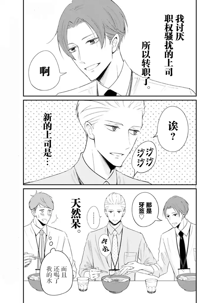 《我的新上司是天然呆》漫画最新章节第6话免费下拉式在线观看章节第【1】张图片