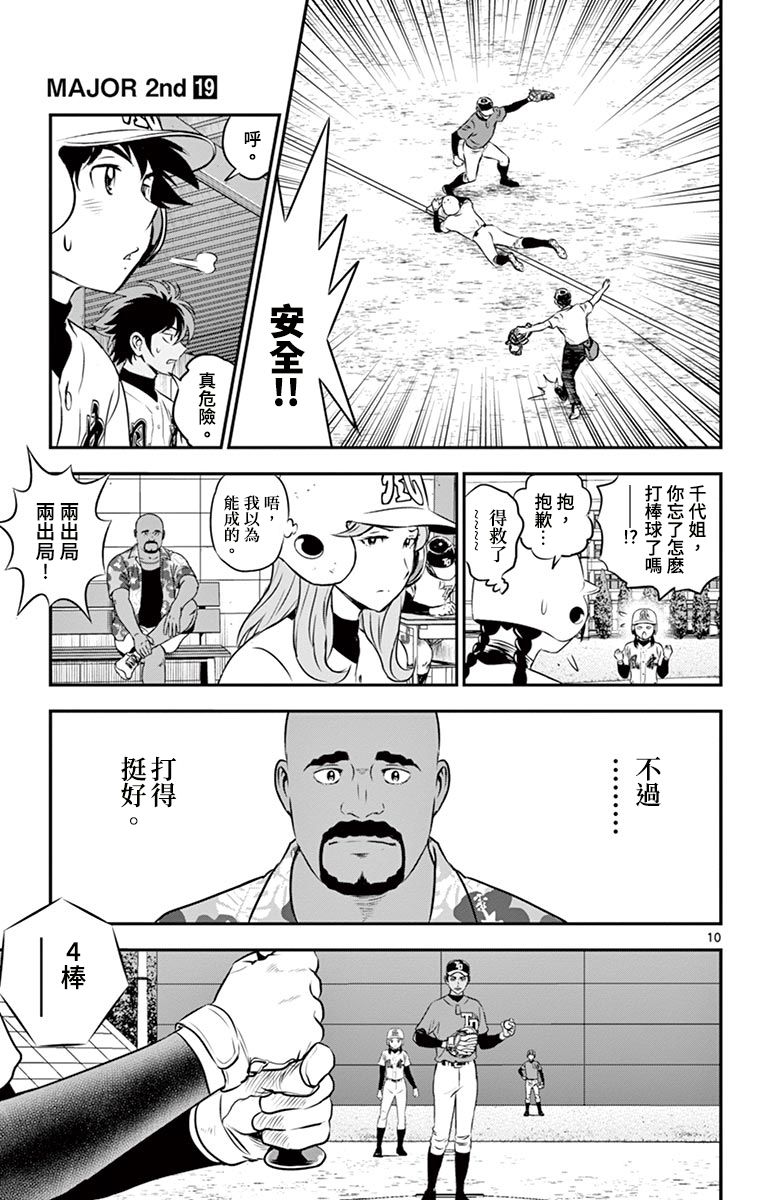 《棒球大联盟2nd》漫画最新章节第177话 镇静的第9人免费下拉式在线观看章节第【13】张图片