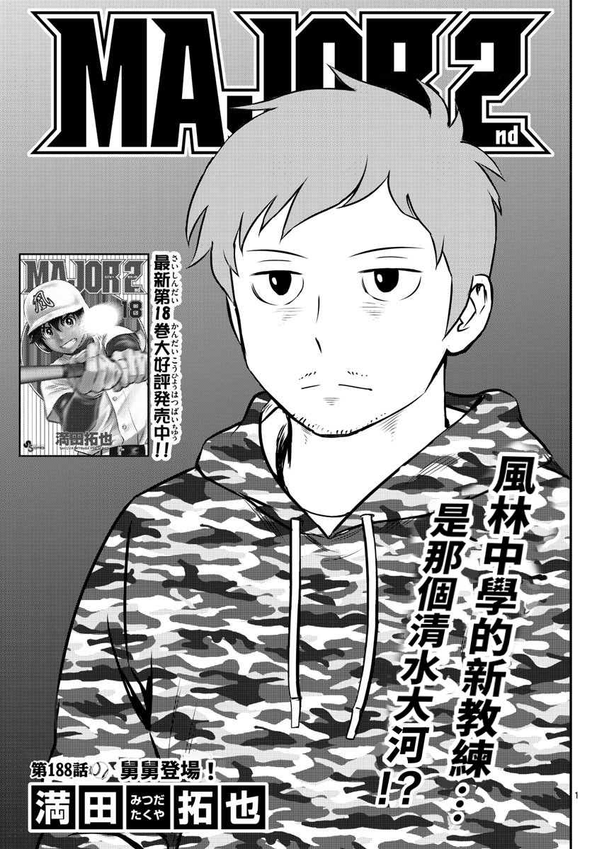 《棒球大联盟2nd》漫画最新章节第188话 舅舅登场免费下拉式在线观看章节第【1】张图片