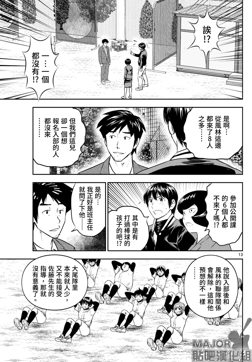 《棒球大联盟2nd》漫画最新章节第246话免费下拉式在线观看章节第【13】张图片