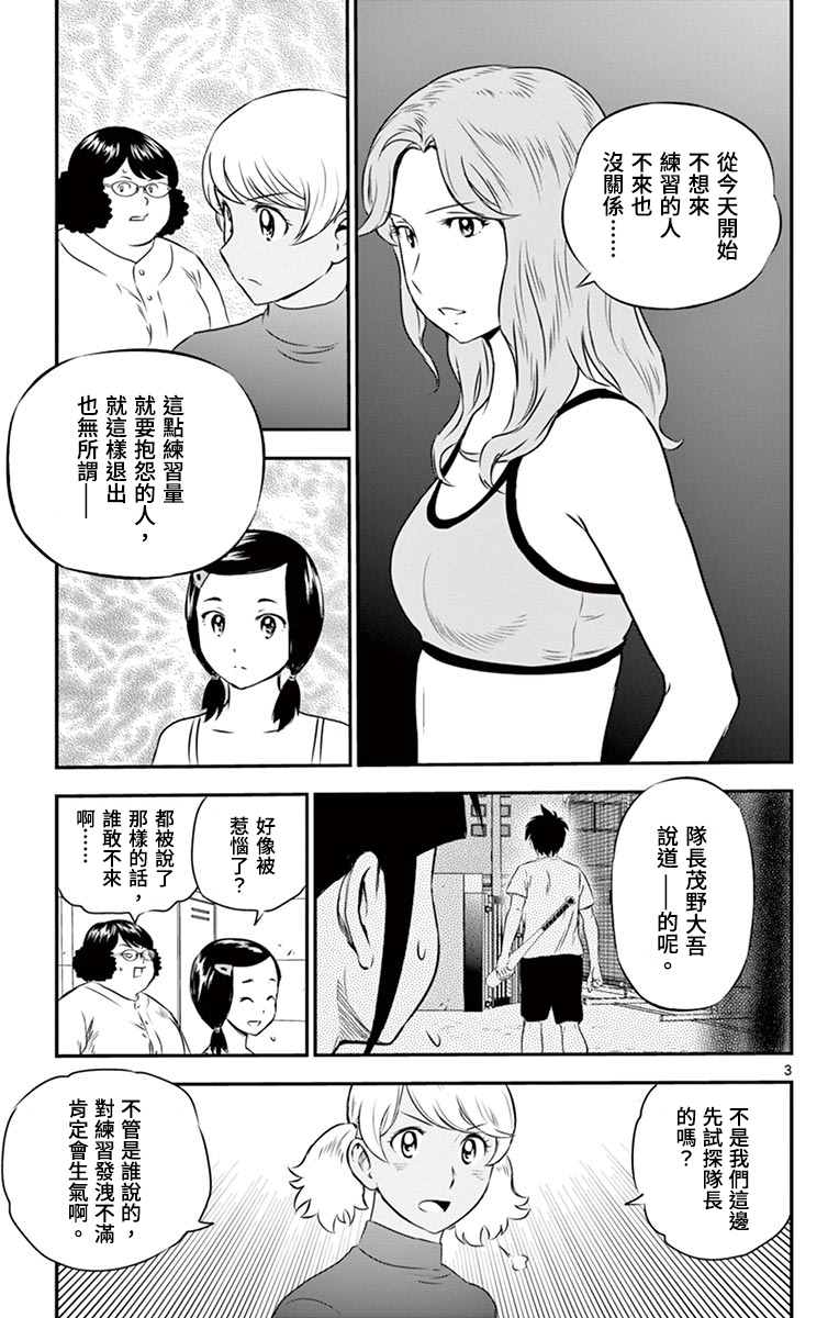 《棒球大联盟2nd》漫画最新章节第158话 不配做队长免费下拉式在线观看章节第【3】张图片