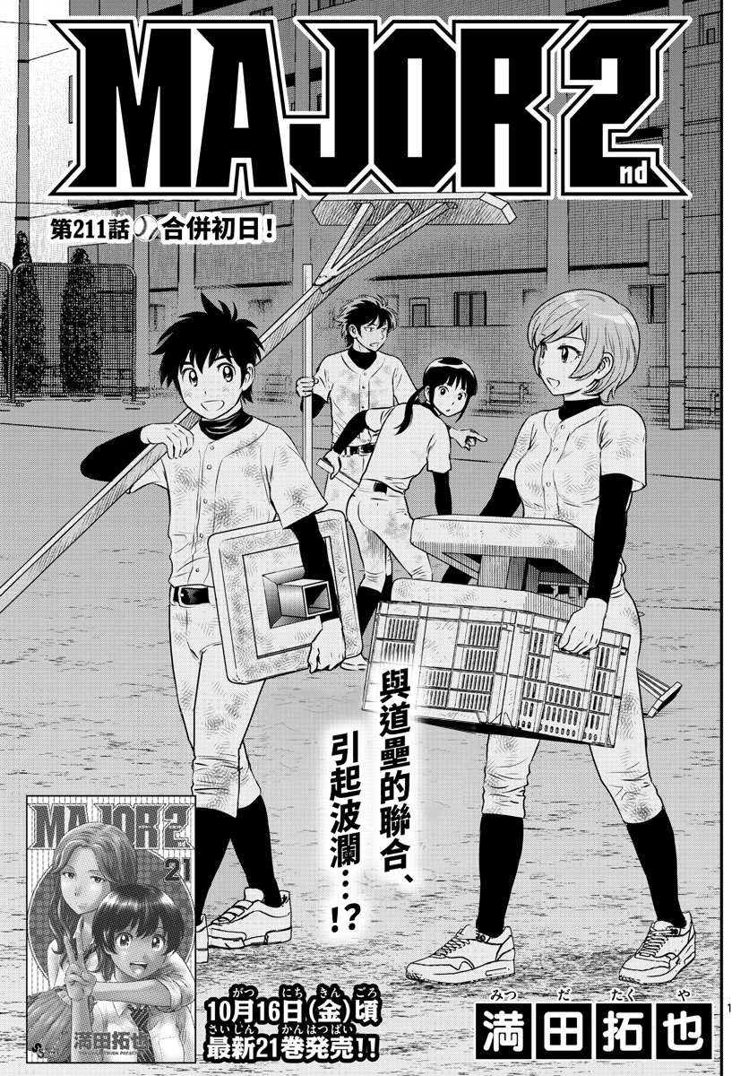 《棒球大联盟2nd》漫画最新章节第211话 合并初日！免费下拉式在线观看章节第【1】张图片