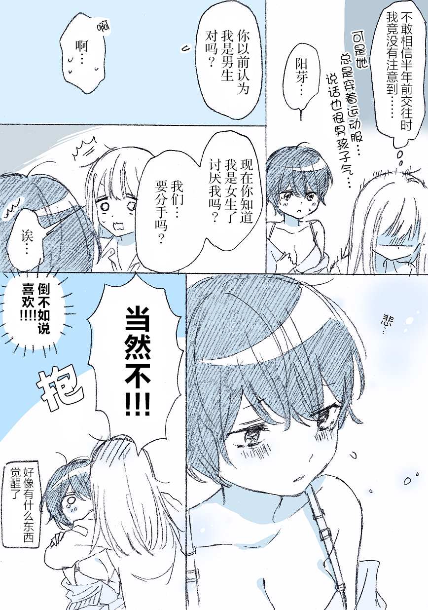 《男孩子气的女友》漫画最新章节第1话免费下拉式在线观看章节第【2】张图片